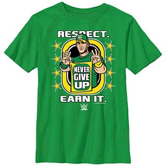 Boys WWE John Cena Respect Earn It Graphic Tee