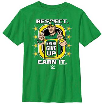 Boys WWE John Cena Respect Earn It Graphic Tee
