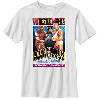 Boys WWE Wrestlemania VI The Ultimate Challenge Graphic Tee