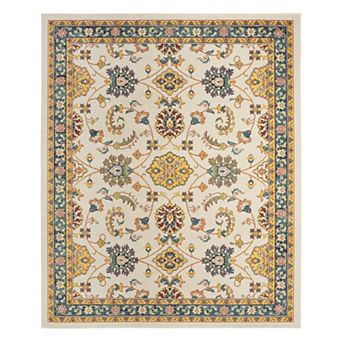 Nourison Essentials Floral Persian Indoor Outdoor Rug