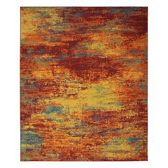 Nourison Essentials Abstract Indoor Outdoor Rug