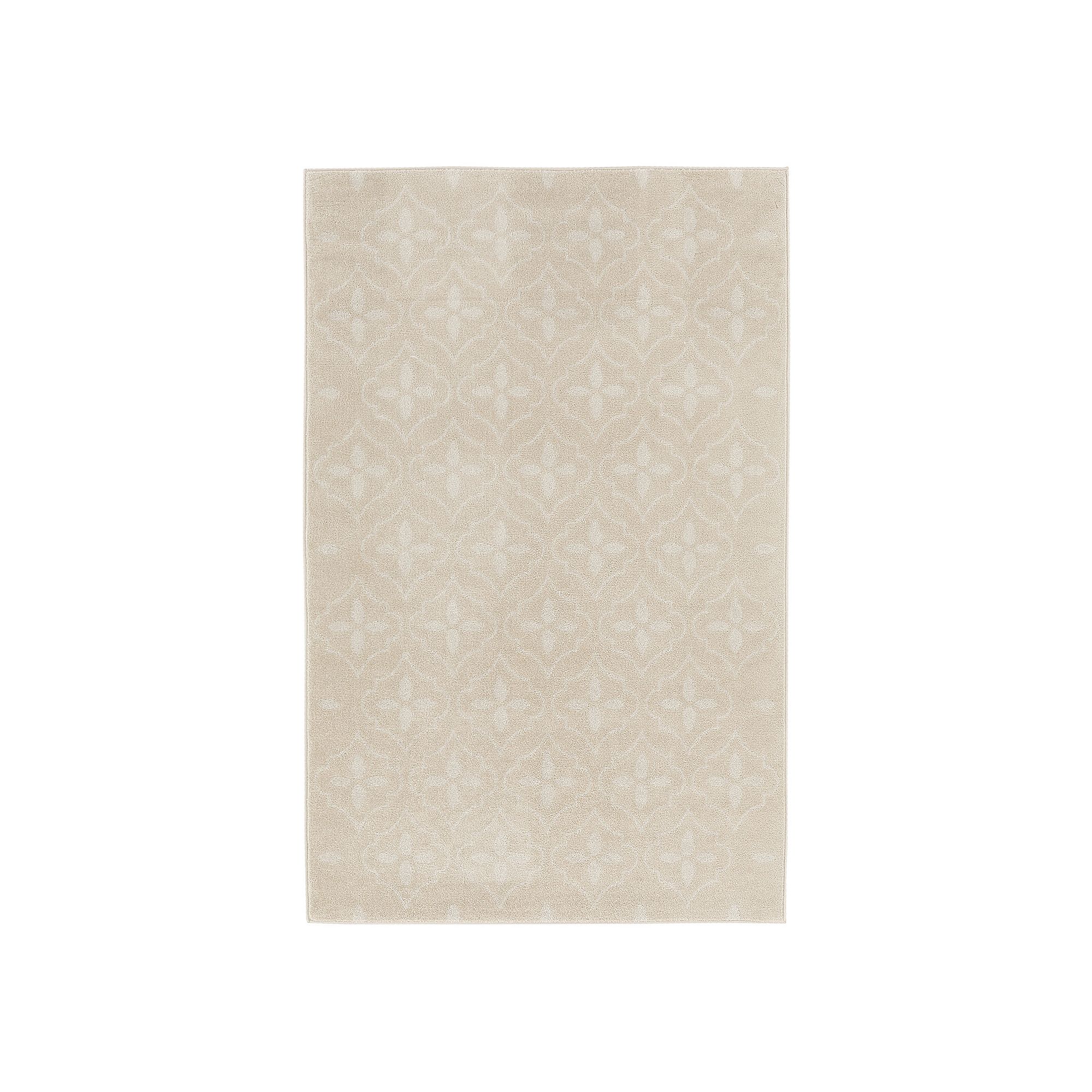 Nourison Essentials Moroccan Indoor Outdoor Rug, Ivory Beige