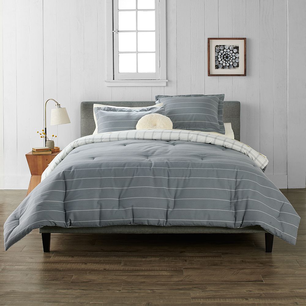 Cuddl Duds® Flannel Comforter Set (Full/Queen)