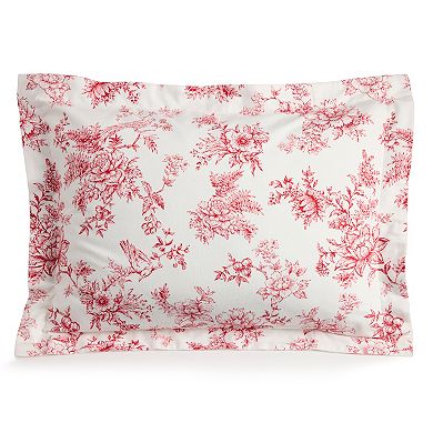 Cuddl Duds Holiday Toile Flannel Comforter Set