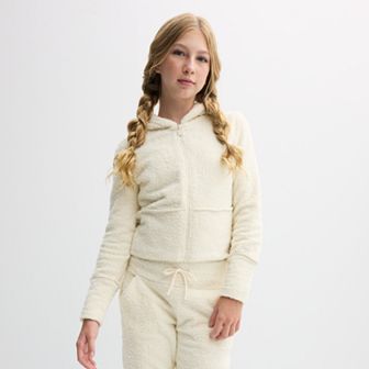 Girls 7-16 Limited Too Cozy Full Zip Hoodie