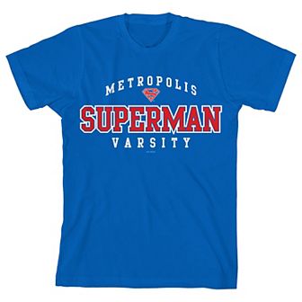 Boys 8-20 Superman Metropolis Tee
