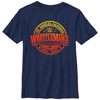 Boys WWE Wrestlemania Goes Hollywood Graphic Tee