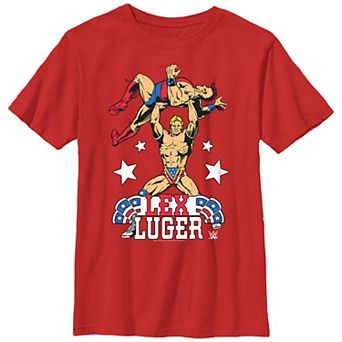 Boys WWE Lex Luger Fights Graphic Tee