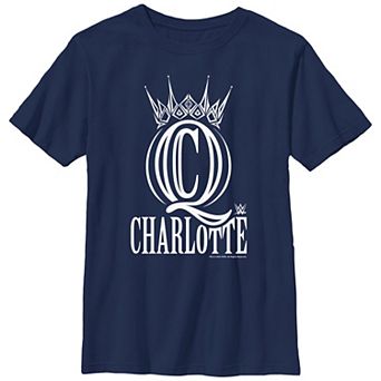 Boys WWE Charlotte Flair Crown Graphic Tee