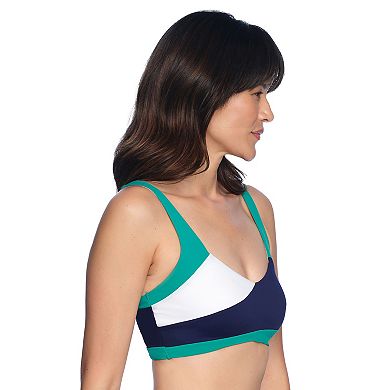 LOFT Colorblock Bikini Top