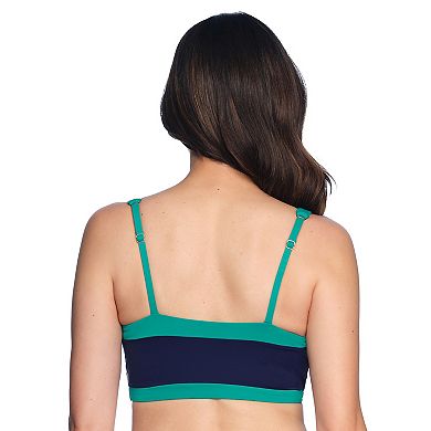 LOFT Colorblock Bikini Top