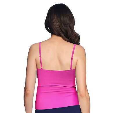 LOFT Ballet-Neck Adjustable Tankini Top