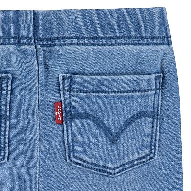Girls 4-6x Levi's® Ruffled Blouse and Flared Jeggings Set