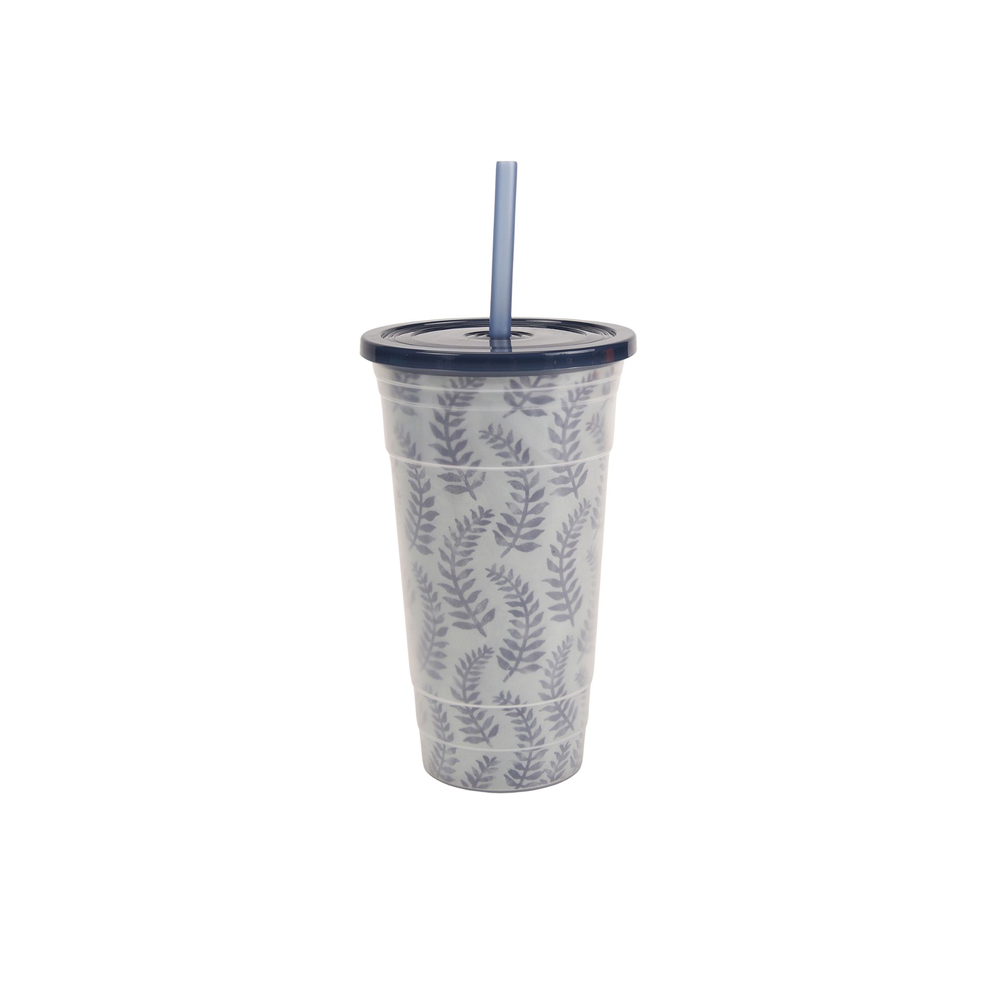 The Big One® Cup with Straw and Lid, Green Lily