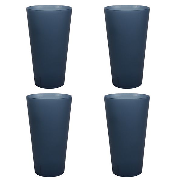 The Big One® 4-pc. Plastic Tumbler Set - Blue
