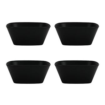 The Big One® 4 pc Plastic Square Bowl Set