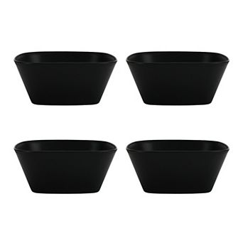 The Big One® 4 pc Plastic Square Bowl Set