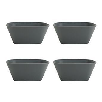 The Big One® 4 pc Plastic Square Bowl Set