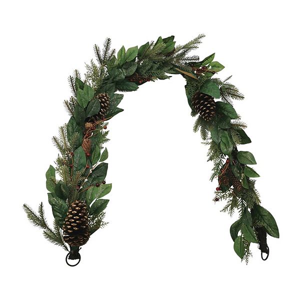 St. Nicholas Square® Artificial Berry Greenery Garland - Multi