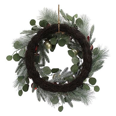 St. Nicholas Square® Bauble Greenery Artificial Wreath