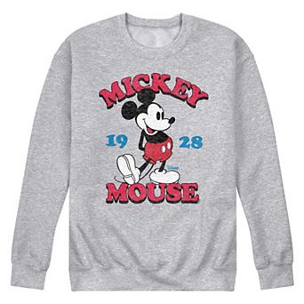 Disney's Mickey Mouse Men's 28 Vintage Fleece Sweatshirt