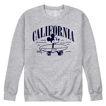 Disney's Mickey Mouse Men's California Fleece Sweatshirt