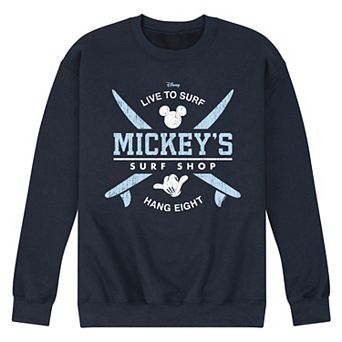 Disney's Mickey Mouse Men's Surf Shop Fleece Sweatshirt
