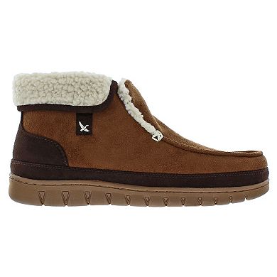 Eddie Bauer Spruce Men's Moccasin Ankle Boot Slippers