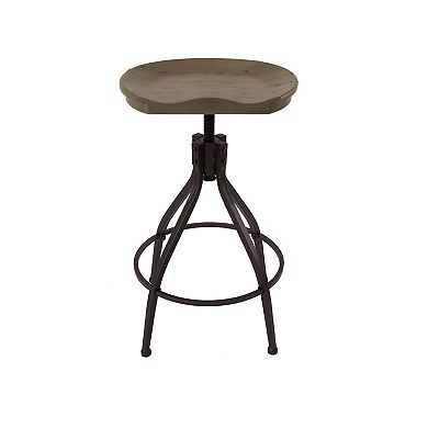 HomePop Maurice Backless Adjustable Stool