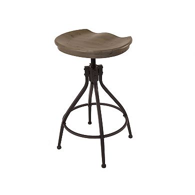 HomePop Maurice Backless Adjustable Stool