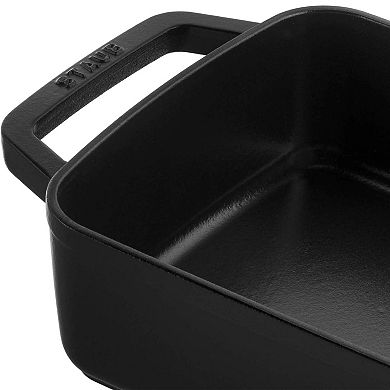 Staub Cast Iron 12-inch X 8-inch Roasting Pan
