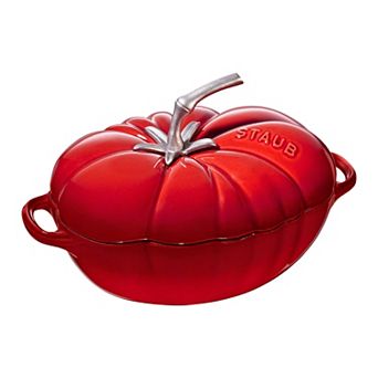 Staub Cast Iron 3-qt Tomato Cocotte