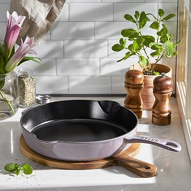 Staub Cast Iron 11-inch Traditional Deep Skillet