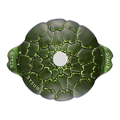 Staub Cast Iron 3-qt Artichoke Cocotte - Basil