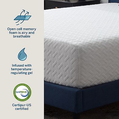 Lucid Dream 14-in. Medium Gel Memory Foam Mattress