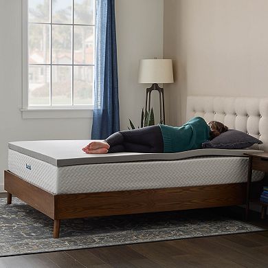 Lucid Dream 2-in. Gel & Charcoal Mattress Topper with Cover