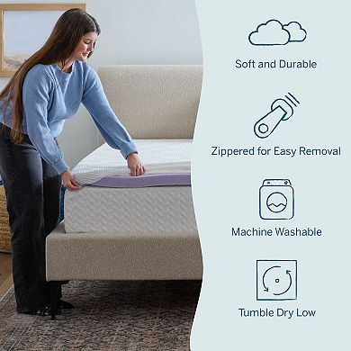 Lucid Dream 2-in. Gel & Lavender Mattress Topper with Cover