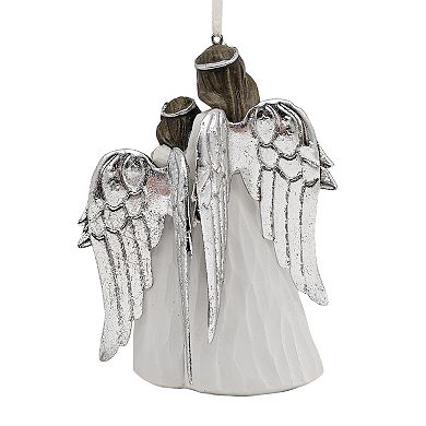 St. Nicholas Square Sisters Sentiment Angel Christmas Ornament