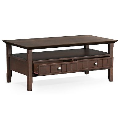 Simpli Home Acadian Coffee Table