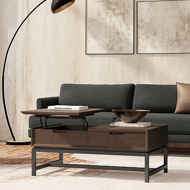 Simpli Home Banting Lift Top Coffee Table
