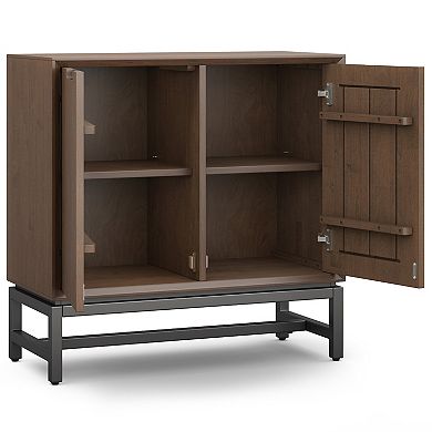 Simpli Home Banting Low Storage Cabinet