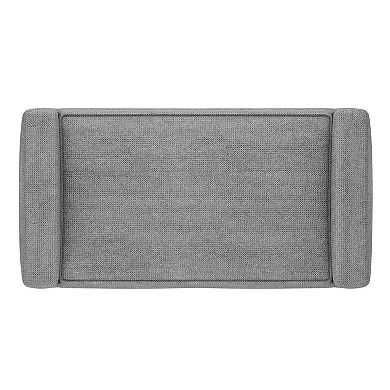 Simpli Home Scott Small Ottoman Bench