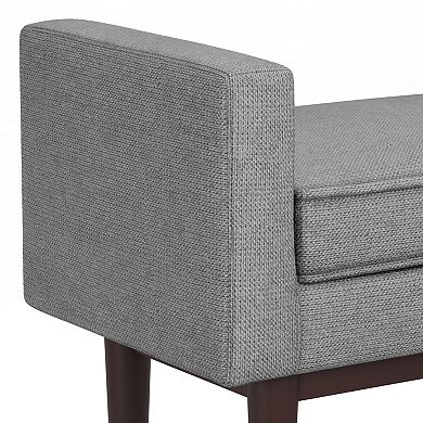 Simpli Home Scott Small Ottoman Bench