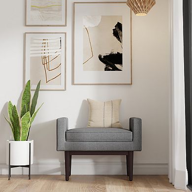 Simpli Home Scott Small Ottoman Bench