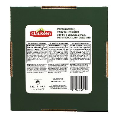 Claussen Pickle Dip Set