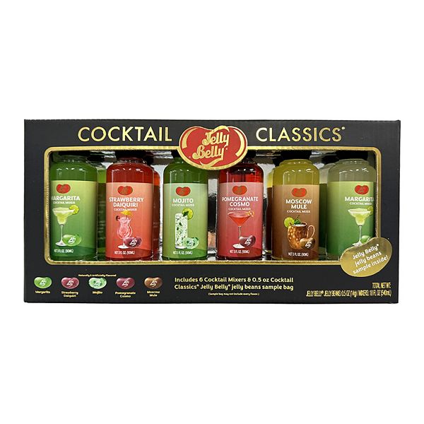 Jelly Belly Cocktail Drink Mixers Gift Set
