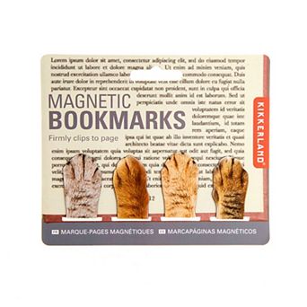 Kikkerland Magnetic Kitty Paw Bookmark