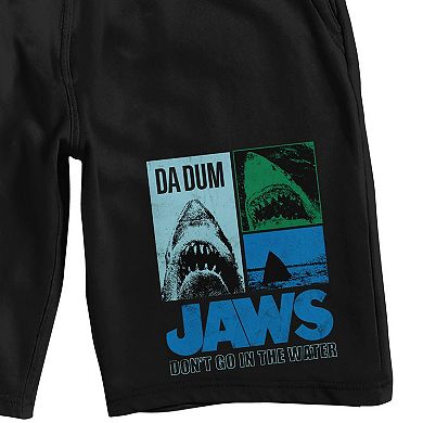 Men's Jaws Da Dum Pajama Shorts