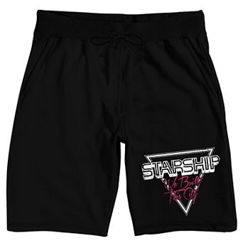 Men's Starship We Built This City Pajama Shorts