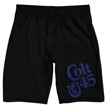 Men's Colt 45 Blue Logo Pajama Shorts